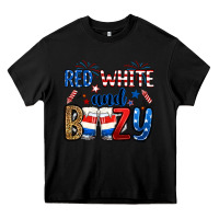 Black red white and boozy Heavy Core Tee - RanaPortraitStore