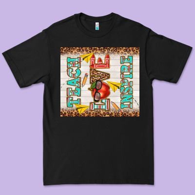Teach Love Inspire Premium Tee Designed By Tumblerdesignbyshophia
