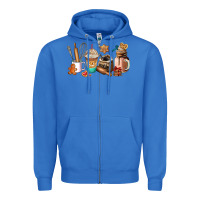 True Royal cookie coffee cup Zipper Hoodie - AdoDesignShop
