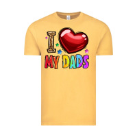 Vintage Mustard i love my dads Vintage Tee - OliviaCreatesArt