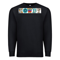 Black howdy Premium Sweatshirt - AdoDesignShop