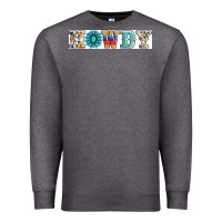 Charcoal Heather howdy Premium Sweatshirt - AdoDesignShop