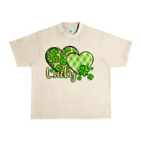 Sandshell St. Patrick's Lucky hearts Urban Heavy Tee - OliviaCreatesArt