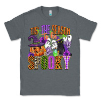 Charcoal Heather tis the season to be spooky Classic Tee - CowGirlArtShop