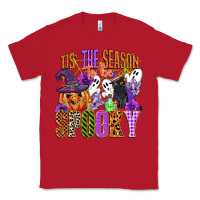 Red tis the season to be spooky Classic Tee - CowGirlArtShop
