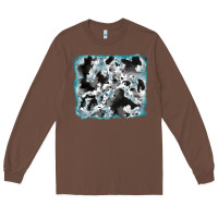 Chestnut cowhide glitter leather background Long Sleeve Tee - RanaPortraitStore
