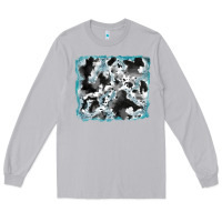 Moon Dust cowhide glitter leather background Long Sleeve Tee - RanaPortraitStore