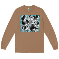 Toasted Coconut cowhide glitter leather background Long Sleeve Tee - RanaPortraitStore