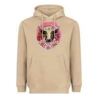 Mushroom v.d lotus and cow Heavyweight Hoodie - AdoDesignShop