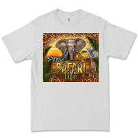 Dove Grey safari life Premium Tee - TumblerDesignByShophia