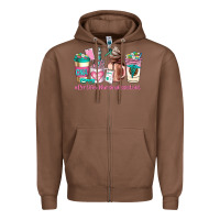 Chestnut cerified nursing assistant coffee cup Zipper Hoodie - AdoDesignShop