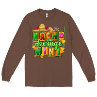 Chestnut nacho average mini Long Sleeve Tee - FaDigitalArtStudio