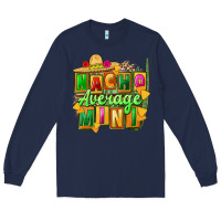 Navy nacho average mini Long Sleeve Tee - FaDigitalArtStudio