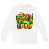 White nacho average mini Long Sleeve Tee - FaDigitalArtStudio