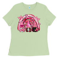 Matcha gnomes rainbow breast cancer Ladies Tee - CowGirlArtShop