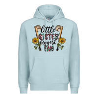 Blue Mist little sister biggest fan Premium Hoodie - CowhideDigitalArt