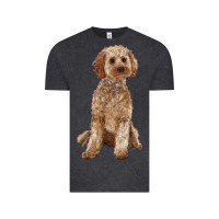 Vintage Black cockapoo Vintage Tee - RanaPortraitStore