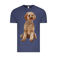 Vintage Denim cockapoo Vintage Tee - RanaPortraitStore