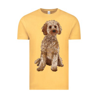 Vintage Mustard cockapoo Vintage Tee - RanaPortraitStore