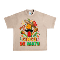French Oak My first cinco de mayo Urban Heavy Tee - FaDigitalArtStudio