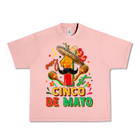 Salmon My first cinco de mayo Urban Heavy Tee - FaDigitalArtStudio