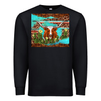 Black longhorn tumbler Premium Sweatshirt - AdoDesignShop