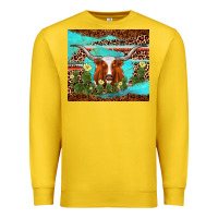 Lemon longhorn tumbler Premium Sweatshirt - AdoDesignShop