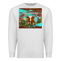 Oatmeal Heather longhorn tumbler Premium Sweatshirt - AdoDesignShop