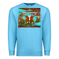Ocean Blue longhorn tumbler Premium Sweatshirt - AdoDesignShop