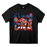 Black its in my dna puerto rico Heavy Core Tee - texasbilliewilder