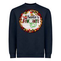 Navy santa's favorite custom medical occupation Heavyweight Sweatshirt - AdoDesignShop