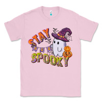 Bubblegum Pink stay spooky Classic Tee - CowGirlArtShop