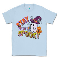 Dusty Blue stay spooky Classic Tee - CowGirlArtShop