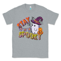 Heather Grey stay spooky Classic Tee - CowGirlArtShop