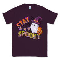 Plum stay spooky Classic Tee - CowGirlArtShop