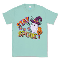 Seafoam stay spooky Classic Tee - CowGirlArtShop