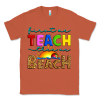 Copper first we teach then we beach Classic Tee - Artiststas