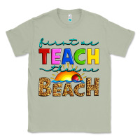 Matcha first we teach then we beach Classic Tee - Artiststas