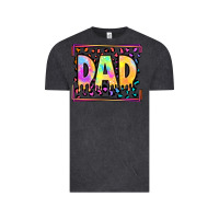 Vintage Black lgbtq tie dye dad Vintage Tee - OliviaCreatesArt