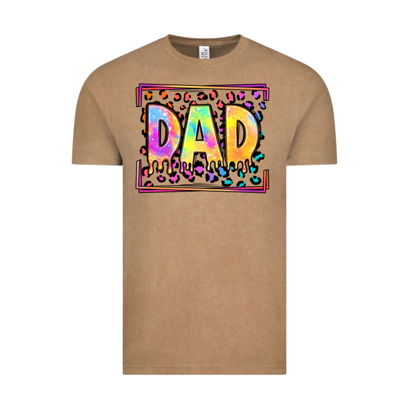 Lgbtq Tie Dye Dad Vintage Tee by OliviaCreatesArt | Teevron