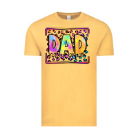 Vintage Mustard lgbtq tie dye dad Vintage Tee - OliviaCreatesArt
