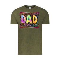 Vintage Olive lgbtq tie dye dad Vintage Tee - OliviaCreatesArt
