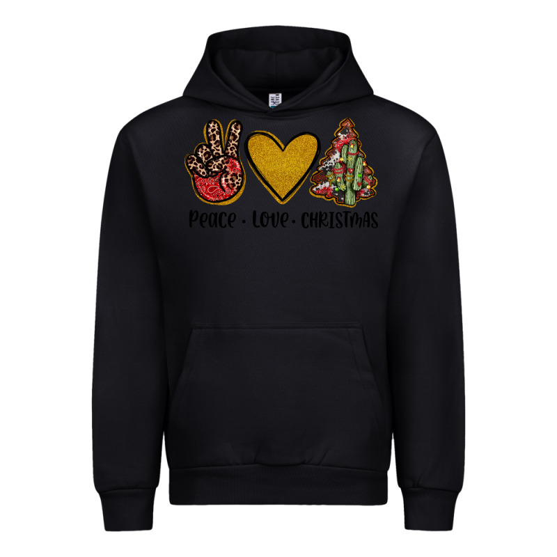 Peace Love Christmas Urban Hoodie by JahusDesignShop | Teevron