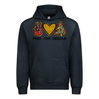 Navy peace love christmas Urban Hoodie - JahusDesignShop