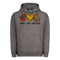 Pigment Tornado peace love christmas Urban Hoodie - JahusDesignShop