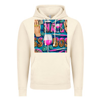 Vintage Artic nail boss money hand and wine with gemstone leopard and zebra seamless Vintage Hoodie - BundleAndBundleShop