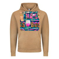Vintage Camel nail boss money hand and wine with gemstone leopard and zebra seamless Vintage Hoodie - BundleAndBundleShop