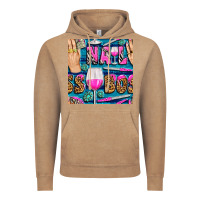 Vintage Coffee nail boss money hand and wine with gemstone leopard and zebra seamless Vintage Hoodie - BundleAndBundleShop