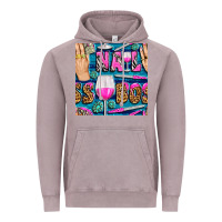 Vintage Zinc nail boss money hand and wine with gemstone leopard and zebra seamless Vintage Hoodie - BundleAndBundleShop
