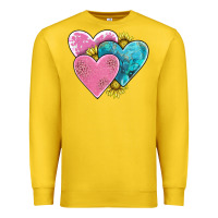 Lemon hearts Premium Sweatshirt - AdoDesignShop